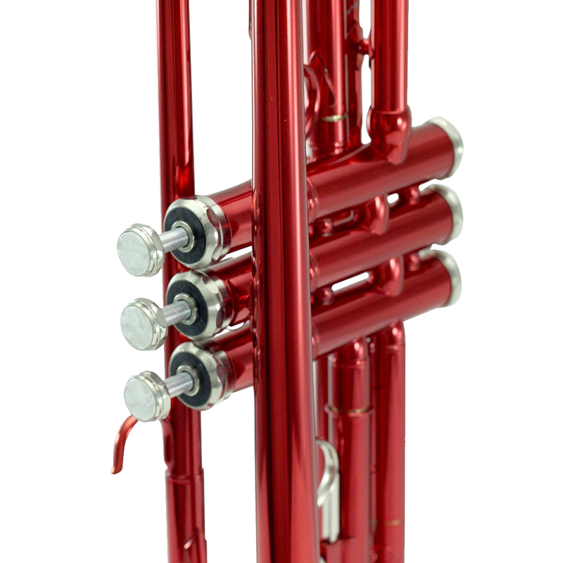 Sky Band Approved Wine Red Lacquer Brass Bb Trumpet with Case
