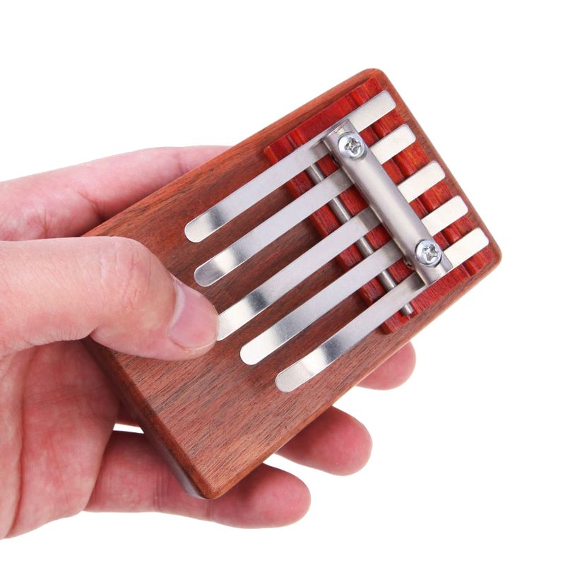Vktech 5 Key Kalimba Mbira Piano Rosewood Instrument