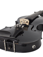 Cecilio 4-4 CVNAE-Black - SR Ebony Fitted Acoustic-Electric Violin